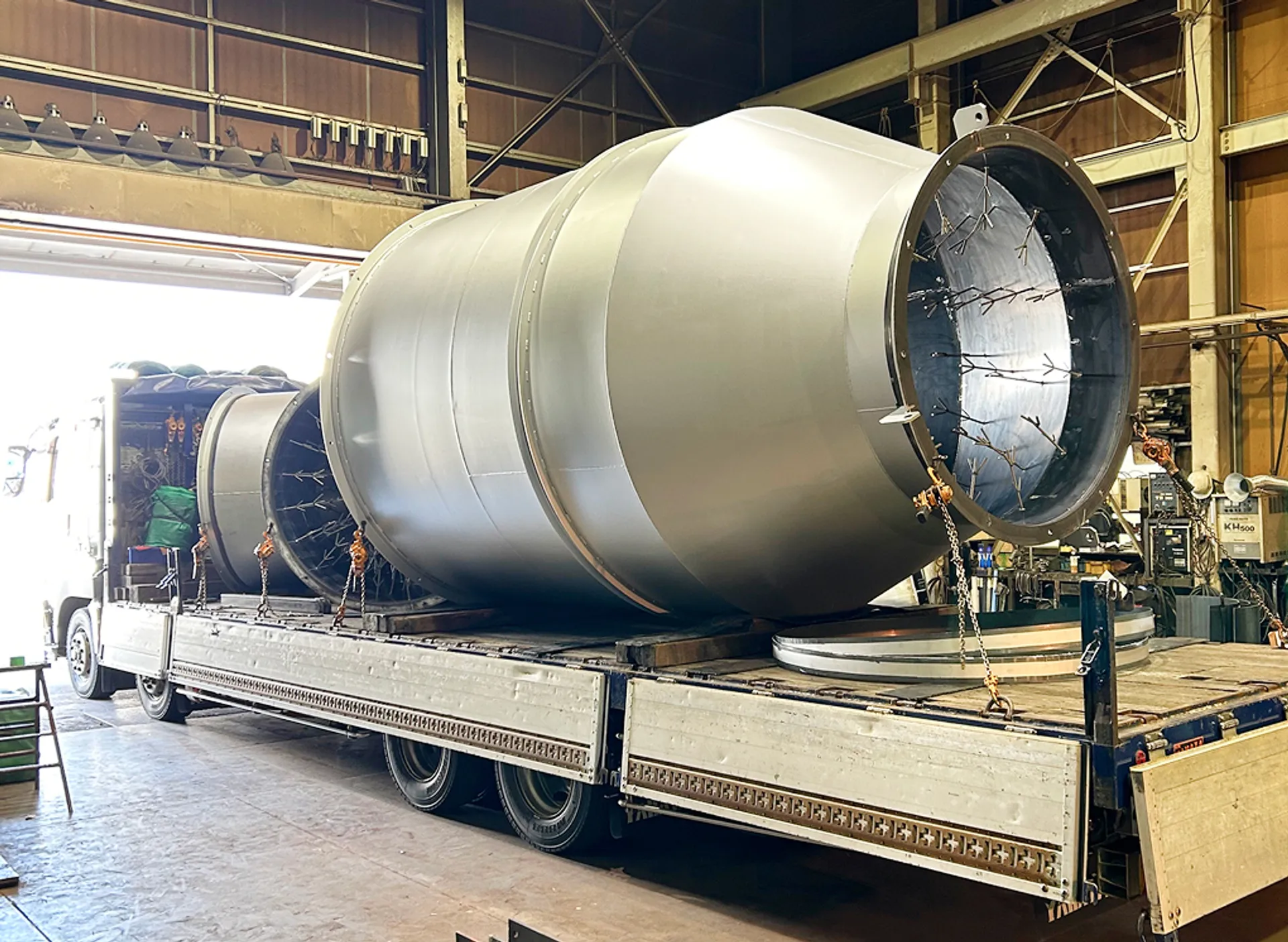 減温塔ガスダクト