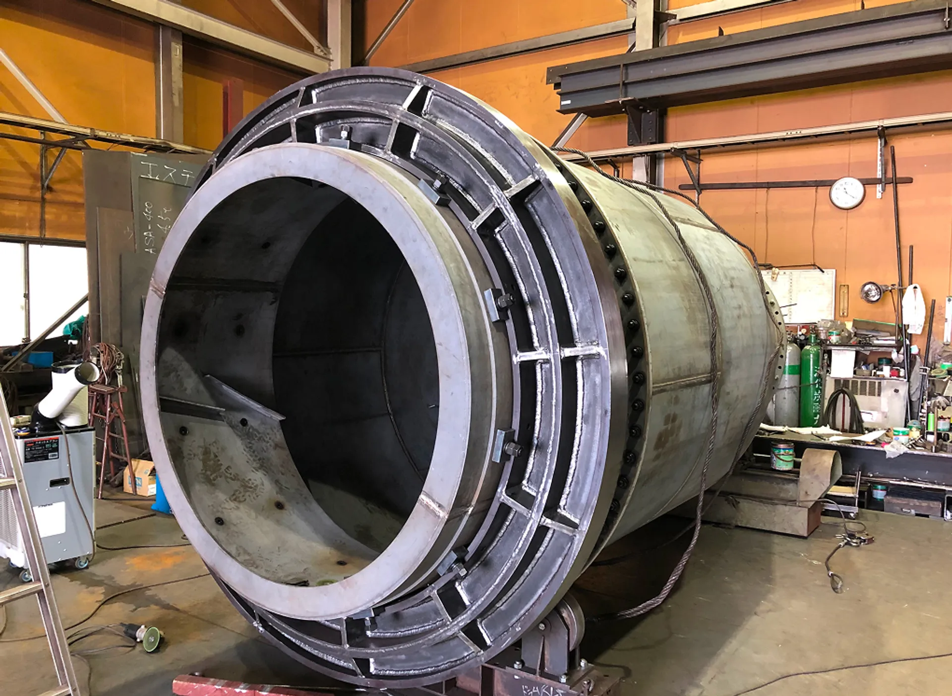 キルン炉管(カロライズ加工)