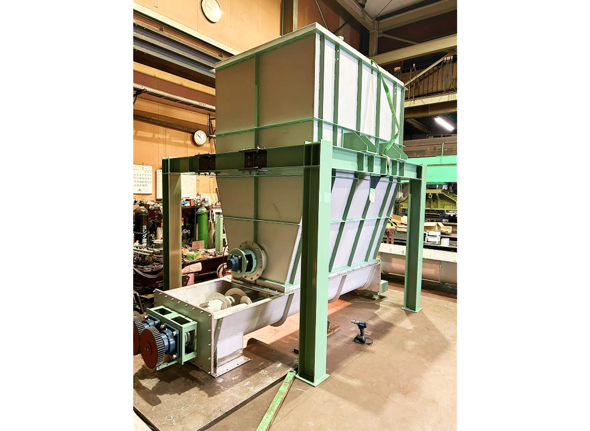 脱水し渣ホッパ(6m3)